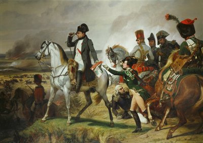 Die Schlacht von Wagram von Horace (after) Vernet