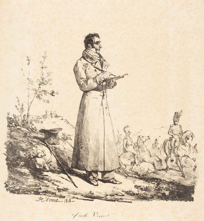 Carle Vernet, Ganzfigur von Horace Vernet