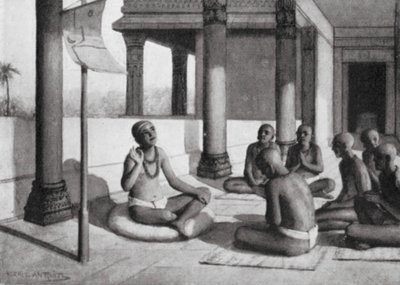 Sankaracharya spricht über den einen Gott, 815 n. Chr. von Horace van Ruith
