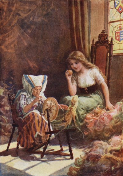 "Tausende von Strängen der weichsten Seide" aus "Little Good-for-Nothing" von Howard Davie