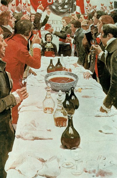 Ein Bankett für Genet, Illustration aus 
