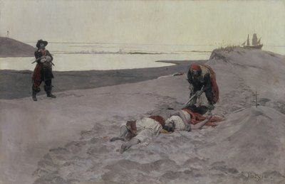 Tote Männer erzählen keine Geschichten, 1899 von Howard Pyle