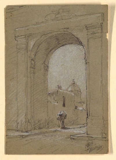 Stadttor in Mexiko von Howard Russell Butler