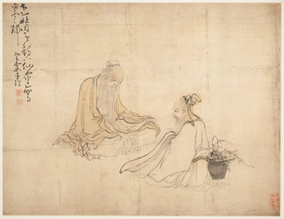Landschaften und Figuren: Figuren von Huang Shen