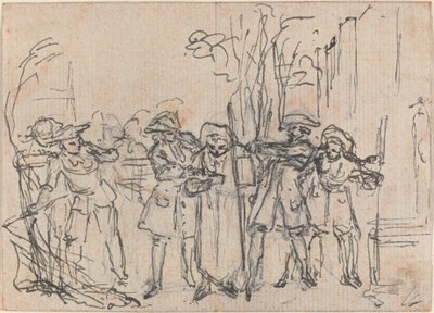 Hob überrascht von Sir Thomas mit Mr. Friendlys Brief von Hubert Francois Gravelot