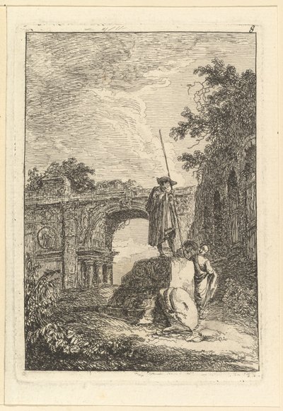 Der Triumphbogen von Hubert Robert