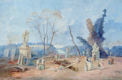 Le Tapis Vert Versailles von Hubert Robert