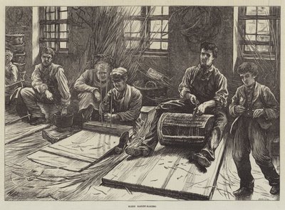 Blinde Korbmacher von Hubert von Herkomer