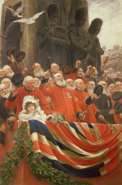 Der Jubel der Wachen, 1898 von Hubert von Herkomer