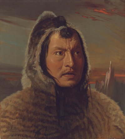 Porträt eines Eskimos von Hugh Collins