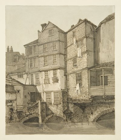 Der Frome, stromaufwärts in Richtung Christmas Bridge, 1823 von Hugh ONeill