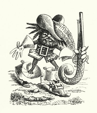Haudegen (Lithografie) von Hugh Rowley