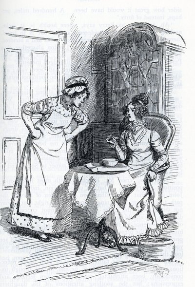 Illustration für "Emma" von Jane Austen von Hugh Thomson