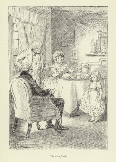 Illustration für Janets Reue von George Eliot von Hugh Thomson