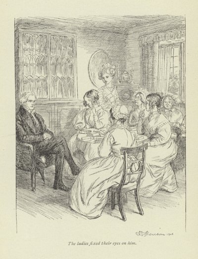 Illustration für Janets Reue von George Eliot von Hugh Thomson