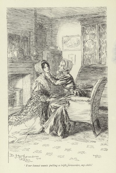 Illustration für Janets Reue von George Eliot von Hugh Thomson