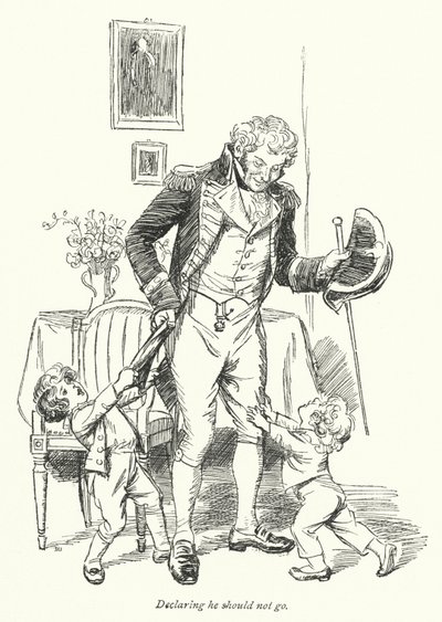 Illustration für Überredung von Jane Austen von Hugh Thomson