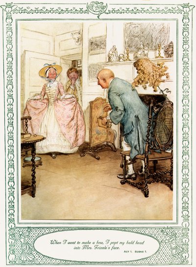 Sie macht sich nieder, um zu erobern von Hugh Thomson