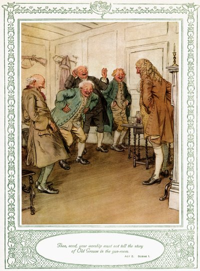Sie macht sich nieder, um zu erobern von Hugh Thomson