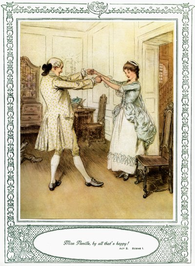 Sie macht sich nieder, um zu erobern von Hugh Thomson