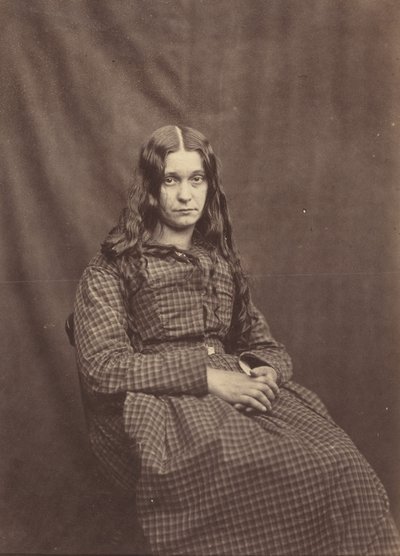 Frau, Surrey County Asylum, ca. 1855 von Hugh Welch Diamond