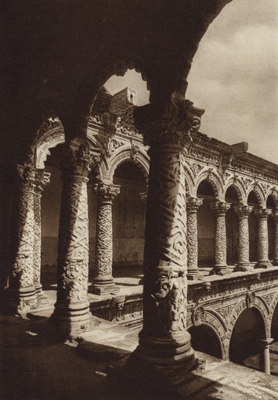 Mexiko: Hauptstadt Mexiko, Merced-Kloster von Hugo Brehme