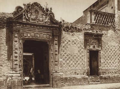 Mexiko: Kolonialzeitliches Haus im Nordosten der Hauptstadt von Hugo Brehme