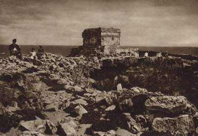 Mexiko: Isla de las Mujeres, Yucatan von Hugo Brehme