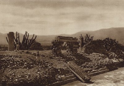 Mexiko: Ruinen von Mitla, Staat Oaxaca von Hugo Brehme