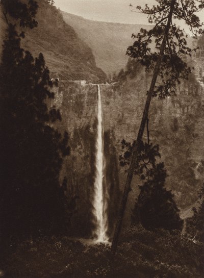 Mexiko: Wasserfall von Necaxa, Bundesstaat Puebla von Hugo Brehme