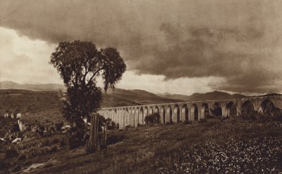Mexiko: Alte spanische Wasserleitung von Los Remedios von Hugo Brehme