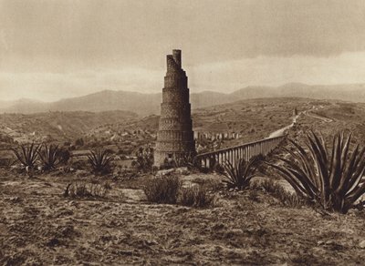 Mexiko: Alte spanische Wasserleitung von Los Remedios von Hugo Brehme