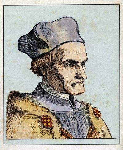 Jean Geiler de Kaysersberg - Johann Geiler VON KAYSERSBERG (1445-1510) von Hugo Bürkner