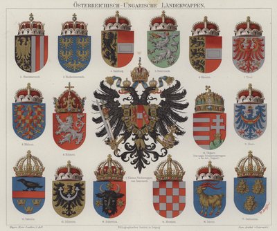 Wappen des österreichisch-ungarischen Reiches von Hugo Gerard (after) Strohl