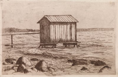 Badehütte von Hugo Simberg