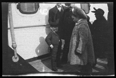 Passagiere auf der RMS Lusitania von Hugo Simberg