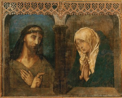 Christus und die Mater Dolorosa von Hugo van der Goes