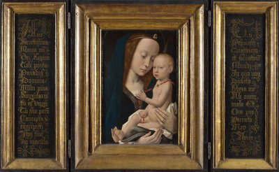 Jungfrau und Kind, ca. 1485 von Hugo van der, Goes