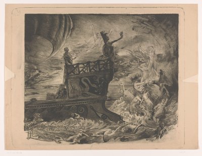 Für das Schiff von Vergil von Huib Luns