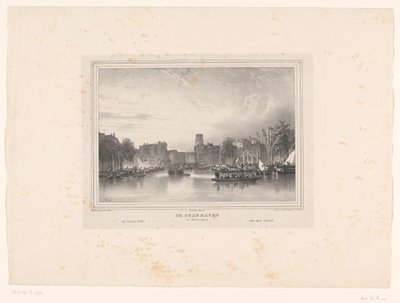 Ansicht des alten Hafens in Rotterdam von Huib van Hove Bz