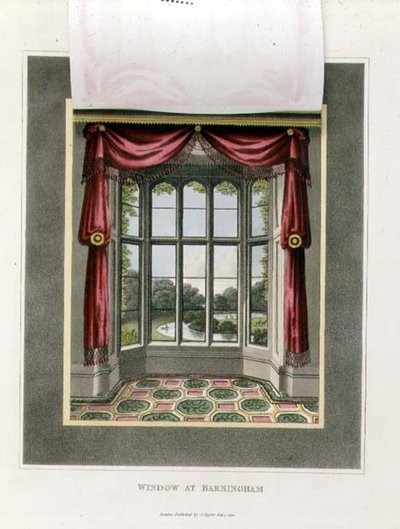 Fenster in Barningham (Nach) aus 