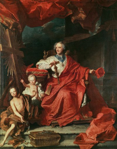 Kardinal de Bouillon (1643-1715) öffnet die 