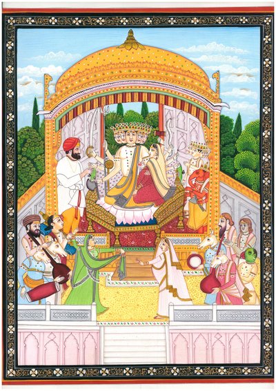 Brahma Saraswati Göttliche Zeremonie von IMAGINEERS STUDIO