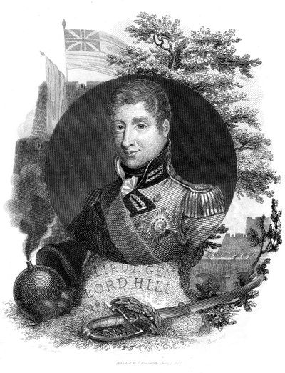Generalleutnant Lord Hill, 1816 von I. Brown
