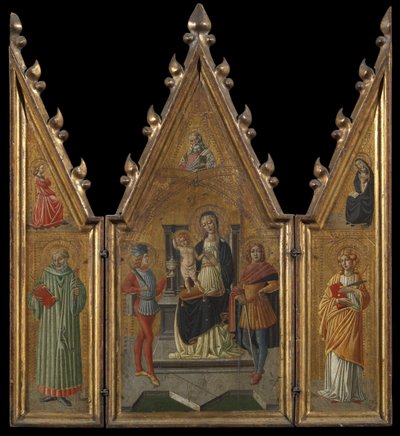 Triptychon, ca.1920-29 von Icilio Federico Joni