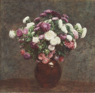 Astern in einer Vase von Ignace Henri Jean Fantin-Latour