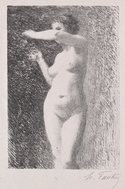 Studie für Eva, 1898 von Ignace Henri Jean Fantin Latour
