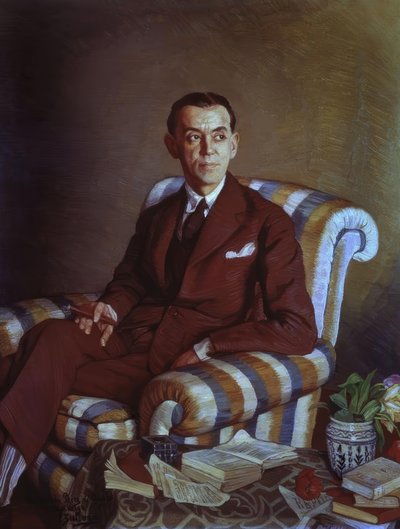 Ramón Pérez de Ayala von Ignacio Zuloaga y Zabaleta