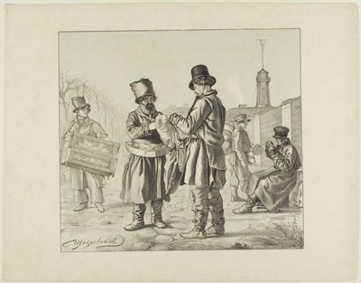 Szenen aus dem russischen Volksleben von Ignatii Stepanovich Shchedrovskii