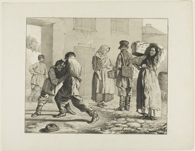 Szenen aus dem russischen Volksleben von Ignatii Stepanovich Shchedrovskii